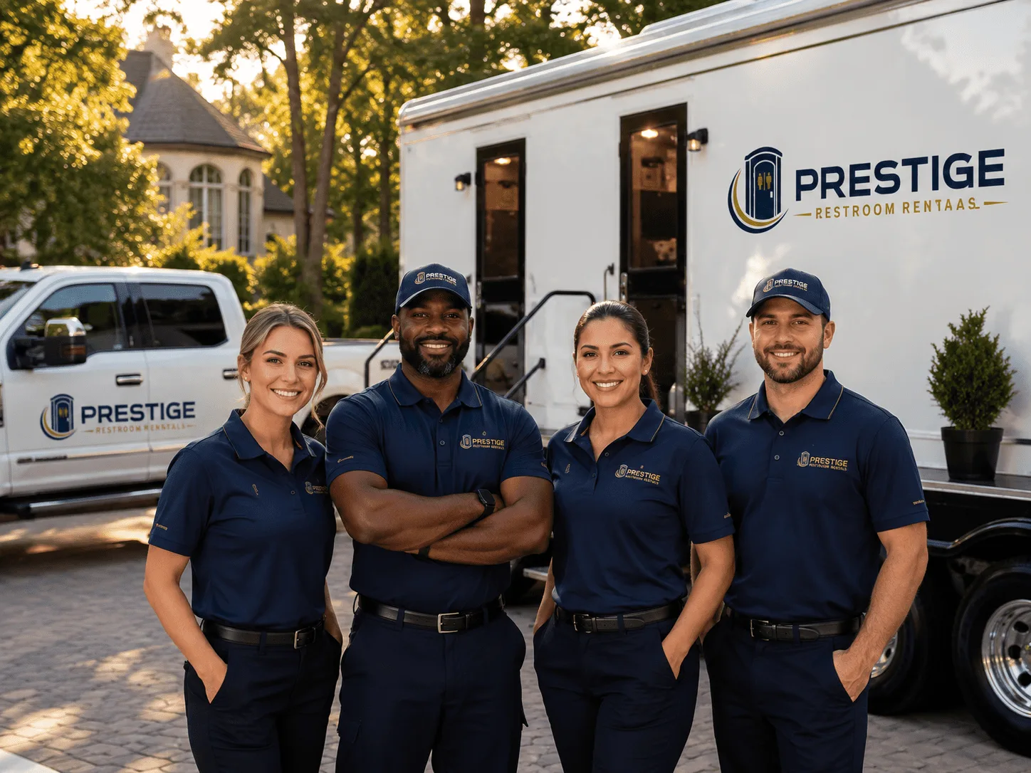 Trusted Luxury Portable Restrooms company in Holly, MI